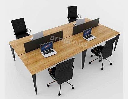 EXEN DÖRTLÜ ÇALIŞMA MASASI