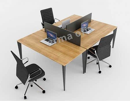 EXEN ÜÇLÜ ÇALIŞMA MASASI