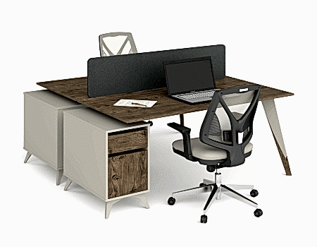 TREND İKİLİ WORKSTATİON / KESONLU